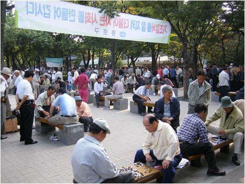 日本のお年寄りに見せたい韓国のお年寄り