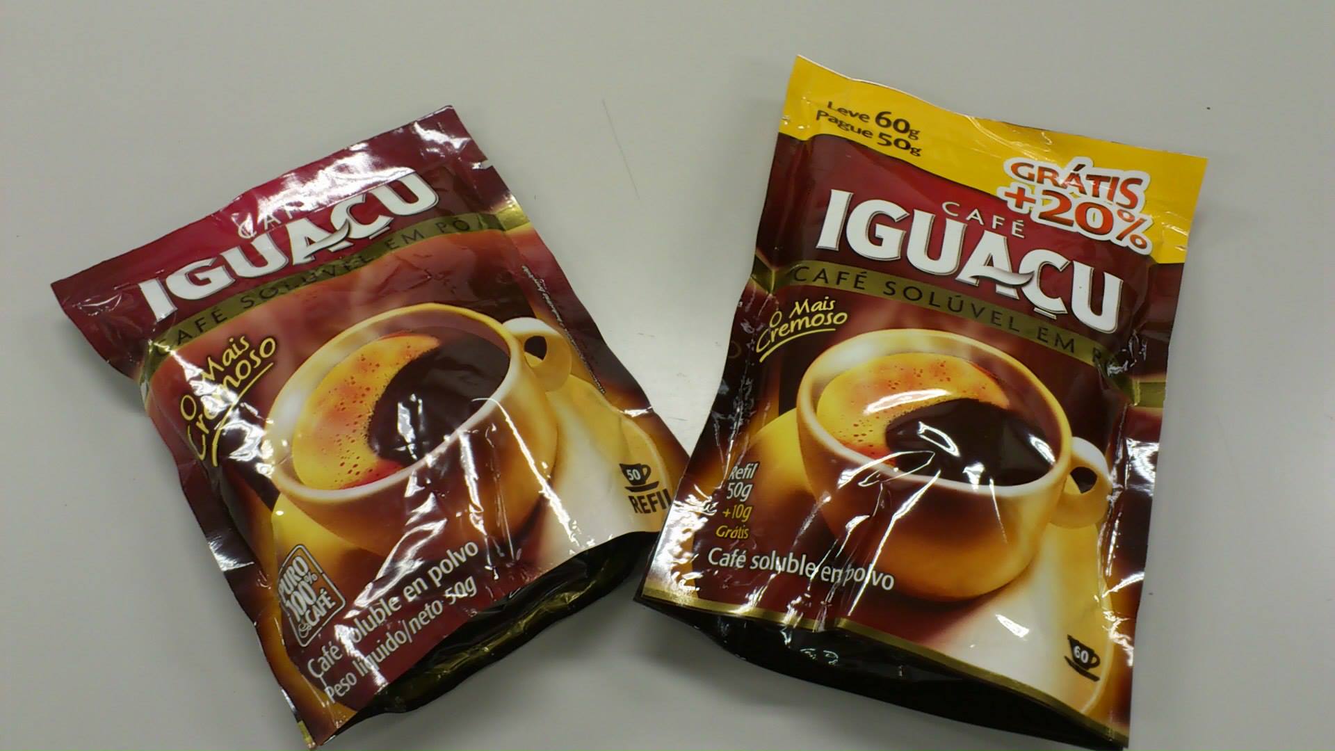 ブラジルのインスタントコーヒー『CAFE　IGUACU（カフェ　イグアス）』