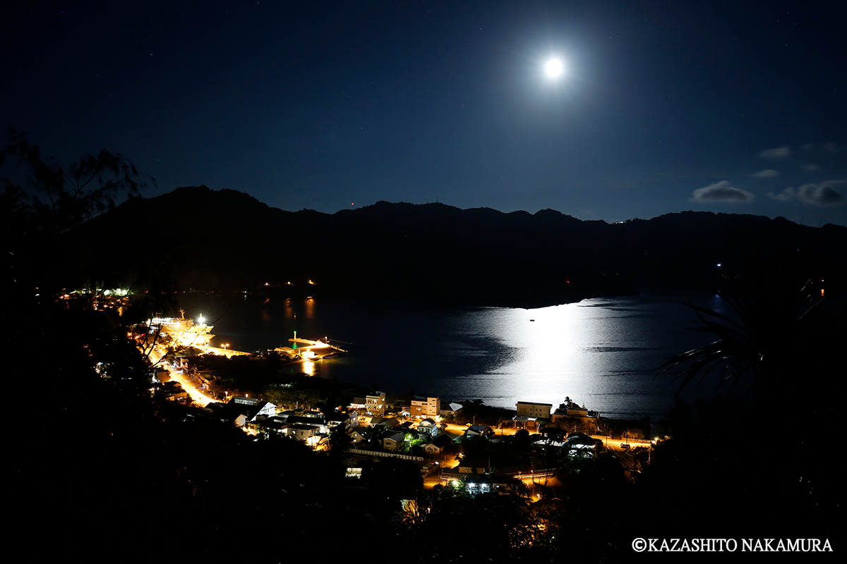 小笠原諸島の夜景