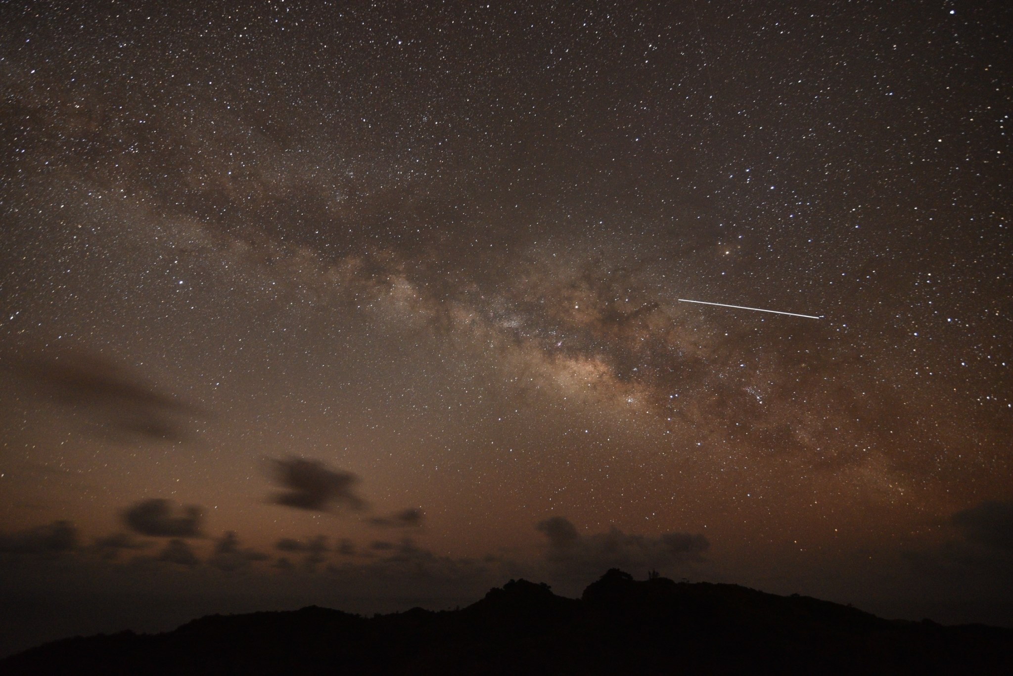 ダイヤモンドのように輝く、小笠原の星空