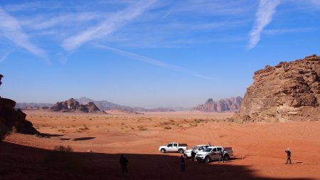 アラビアのロレンスの撮影地、ヨルダンの『ワディ・ラム』